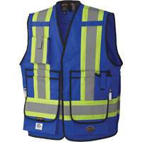 7733 Veste d'arpenteur ignifuge et r&eacute;sistant aux arcs &eacute;lectriques FR-Tech, Petit, Bleu royal, 9,7 cal/cm² Groupe Belzile Dickner