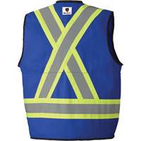 7733 Veste d'arpenteur ignifuge et r&eacute;sistant aux arcs &eacute;lectriques FR-Tech, Petit, Bleu royal, 9,7 cal/cm² Groupe Belzile Dickner
