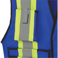 7733 Veste d'arpenteur ignifuge et r&eacute;sistant aux arcs &eacute;lectriques FR-Tech, Petit, Bleu royal, 9,7 cal/cm² Groupe Belzile Dickner