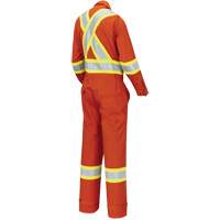 7702W FR-Tech&reg; Women's FR/Arc-Rated Coveralls, Size X-Small, High Visibility Orange, 10 cal/cm² Groupe Belzile Dickner
