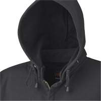 337 Capuche &agrave; fermeture &eacute;clair ignifug&eacute;e, Hommes, T-petit, Noir, 22 cal/cm² Groupe Belzile Dickner
