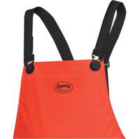 576P FR Safety Bib Pants, Small, High Visibility Orange Groupe Belzile Dickner