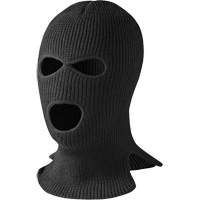 560-B 3-Hole Balaclava, Acrylic, Black Groupe Belzile Dickner