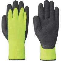 5322 High-Visibility Seamless Knit Gloves, Medium, Latex Coating Groupe Belzile Dickner