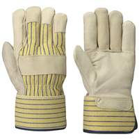 536 Fitter's Gloves, One Size, Grain Cowhide Palm Groupe Belzile Dickner