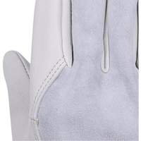 535G Beige Driver's Gloves, Small, Grain Cowhide Palm Groupe Belzile Dickner