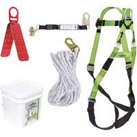 RK2-50 Contractor's Fall Protection Kit, Roofer's Kit Groupe Belzile Dickner