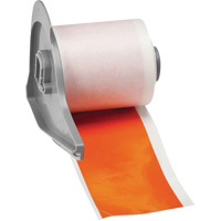 All-Weather Permanent Adhesive Label Tape, Vinyl, Orange, 2" Width Groupe Belzile Dickner