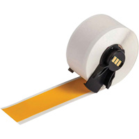 Multi-Purpose Label Tape, Vinyl, Yellow, 1" Width Groupe Belzile Dickner
