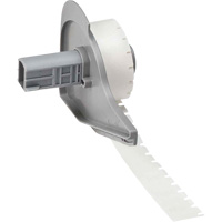 Harsh Environment Multi-Purpose Labels, Polyester, 0.35" L x 0.2" H, Black on Clear Groupe Belzile Dickner