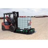 Ultra-Containment Berm&reg;, 179 US gal. Capacity, 4' W x 6' L x 12" H, Stake Wall Groupe Belzile Dickner