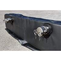 Ultra-Tanker Berm, 374 US gal. Capacity, 5' W x 10' L x 12" H, Foam Wall Groupe Belzile Dickner