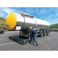 Ultra-Tanker Berm, 374 US gal. Capacity, 5' W x 10' L x 12" H, Foam Wall Groupe Belzile Dickner
