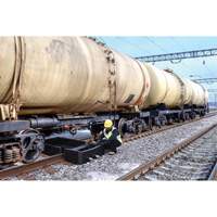 Ultra-Track Berm, 144 US gal. Capacity, 4' W x 6' L x 12" H, Foam Wall Groupe Belzile Dickner