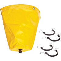 Ultra-Drip Diverter&reg; Pipe Drip Diverter, 1.5" L x 1.5" W, Vinyl Groupe Belzile Dickner