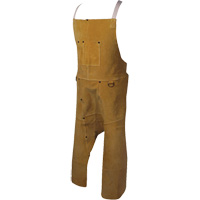 Tablier Caiman Boarhide, Salopette &agrave; jambes fendues, 42" lo, Brun Groupe Belzile Dickner