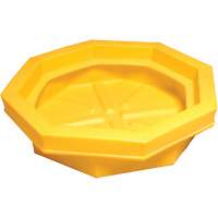 Ultra-Drum Tray sans grille, 32" lo x 32" la x 8,1" h, Cap. de d&eacute;versement 22,8 gal. US Groupe Belzile Dickner