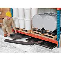 Ultra-Rack Containment Tray – plateau triple, 72" lo x 44" la x 2,8" h, Cap. de d&eacute;versement 24 gal. US Groupe Belzile Dickner