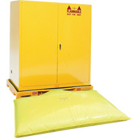 Double Drum Ultra-Safety Cabinet Bladder System&reg;, 63" L x 38.5" W x 6.3" H, 3000 lbs. Load Capacity Groupe Belzile Dickner