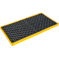 2-Drum Flexible Ultra-Spill Deck&reg;, 11 US gal. Spill Capacity, 48" x 24" x 2.5" Groupe Belzile Dickner