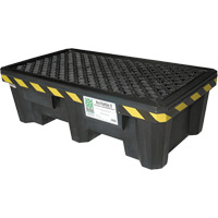 2-Drum Economy Ultra-Spill Pallet&reg;, 66 US gal. Spill Capacity, 53" x 29" x 16.5" Groupe Belzile Dickner