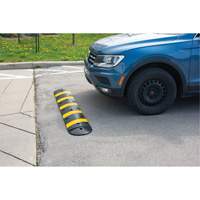 Speed Bump Kit, Rubber, 4' L x 11" W x 2" H Groupe Belzile Dickner