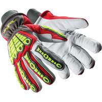 Chrome SLT&reg; Winter 4073W Impact Gloves, 6/X-Small, Goatskin Palm, Knit Wrist Cuff Groupe Belzile Dickner