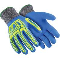 Rig Lizard<sup>®</sup> Fluid 7102 Cut-Resistant Gloves, Size 5/2X-Small, 13 Gauge, Nitrile Coated, Fibreglass/HPPE Shell, ASTM ANSI Level A4 SHG268 | Dickner Inc