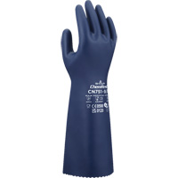 Gants r&eacute;sistants aux produits chimiques CN751, Taille Petit/7, 15" lo, Nitrile, 18 mils Groupe Belzile Dickner