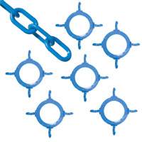 Ensemble de connecteurs de chaîne pour cônes, Bleu SHG974 | Dickner Inc