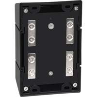 Magnetic Wall Mount Barrier with Magnetic Tape, Plastic, Magnetic Mount, 15', Black and Yellow Tape Groupe Belzile Dickner