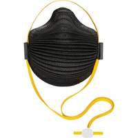 AirWave M Series Black Disposable Masks with SmartStrap<sup>®</sup> & Full Foam Flange, N95, NIOSH Certified, Small SHH517 | Dickner Inc