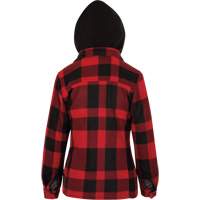 415RBW Quilted Hooded Shirt, Women's, X-Small, Multi-Colour Groupe Belzile Dickner