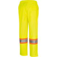 5999PW Women's  Traffic Safety Pants, Polyester, X-Small, High Visibility Lime-Yellow Groupe Belzile Dickner