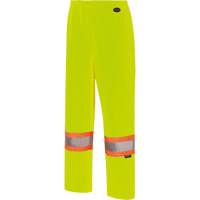 5629W Women's Waterproof Bib Pants, Polyester/Polyurethane, X-Small, High Visibility Lime-Yellow Groupe Belzile Dickner
