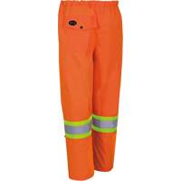 5586 450D Waterproof Safety Pants, Polyester/Polyurethane, 4X-Large, High Visibility Lime-Yellow Groupe Belzile Dickner