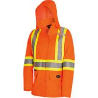 5626W The Rock Women's 300D  Quilted Safety Parka, Polyester/Polyurethane, High Visibility Orange, X-Small Groupe Belzile Dickner