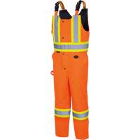5040 Combinaisons de s&eacute;curit&eacute; matelass&eacute;e imperm&eacute;able, Polyester, Petit, Orange haute visibilit&eacute; Groupe Belzile Dickner