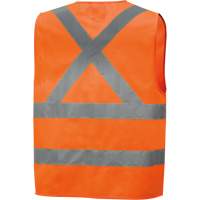 6885 High-Visibility Tricot Safety Vest, High Visibility Orange, Small, Polyester Groupe Belzile Dickner