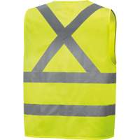 6886 High-Visibility Tricot Safety Vest, High Visibility Lime-Yellow, Small, Polyester Groupe Belzile Dickner