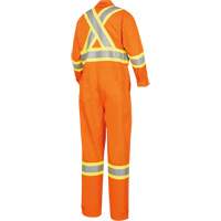 5551T Flame-Gard&reg; FR/Arc-Rated Coverall, Size 40 (Tall), High Visibility Orange, 9.1 cal/cm² Groupe Belzile Dickner
