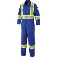 7704T FR-Tech&reg; Arc-Rated Coverall, Size 40 (Tall), Royal Blue, 10 cal/cm² Groupe Belzile Dickner