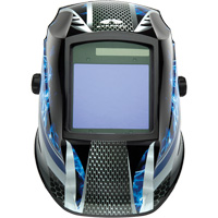 Leadhead&reg; Auto Darkening Welding Helmet, 3.8" L x 3.4" W View Area, 9 - 13 Shade Range Groupe Belzile Dickner