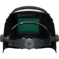 Leadhead&reg; Auto Darkening Welding Helmet, 3.8" L x 3.4" W View Area, 9 - 13 Shade Range, Black Groupe Belzile Dickner