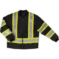Ripstop 4-in-1 Safety Jacket, Polyester, Black, X-Small Groupe Belzile Dickner