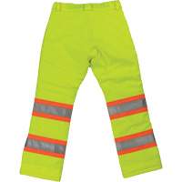 Womens Insulated Flex Safety Pant, Polyester, X-Small, High Visibility Lime-Yellow Groupe Belzile Dickner