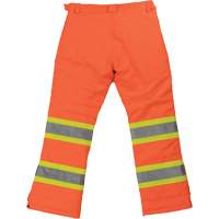 Womens Insulated Flex Safety Pant, Polyester, X-Small, High Visibility Orange Groupe Belzile Dickner