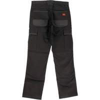 Pantalon de travail WP100, Coton/Spandex, Noir, Taille 0, Entrejambe 30 SHJ108 | Dickner Inc
