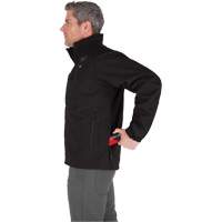 M12 Heated Toughshell Jacket with Battery, Men's, Small, Black Groupe Belzile Dickner