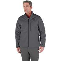 M12 Heated Toughshell Jacket (Jacket Only), Men's, Medium, Grey Groupe Belzile Dickner
